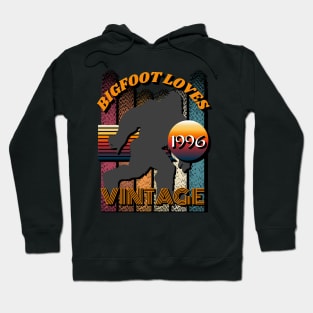 Bigfoot Loves Vintage 1996 Hoodie